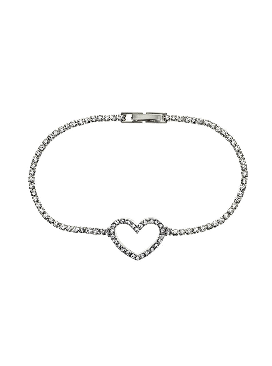 LOVE AFFAIRE Armband silber, weiß