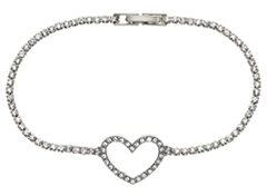 LOVE AFFAIRE Armband silber, weiß