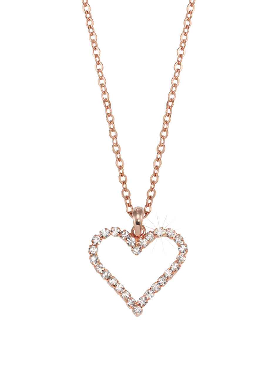 LOVE AFFAIRE Collier rose, weiß